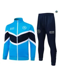 Veste Survetement foot Naples 2026/27 Bleu