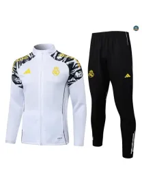 Veste Survetement foot Real Madrid 2026/27 Blanc