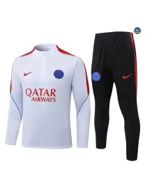 Acheter Survetement Foot Paris Saint Germain 2026/27 Blanc/Rouge