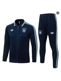 Acheter Veste Survetement Enfant Foot Allemagne 2026/27 Bleu Mar