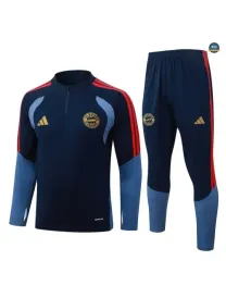 Achetez Survetement Foot Bayern Munich 2026/27 Bleu Marine
