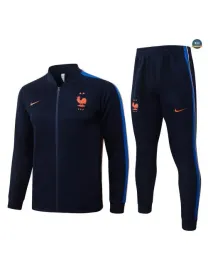 Marque Veste Survetement Enfant Foot France 2026/27 Bleu Marine