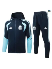 Veste Survetement Foot Argentine à capuche 2026/27 Ble