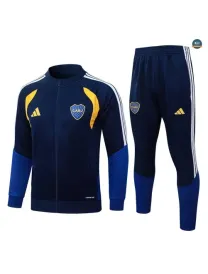 Veste Survetement Foot Boca Juniors 2026/27 Bleu Marine/Ja