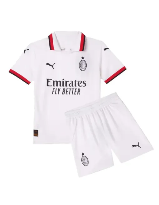 Ac Milan Extérieur 2024/25 Junior Kit