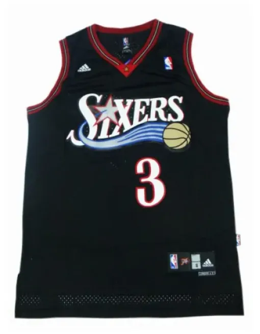 Allen Iverson Philadelphia 76ers [noir]