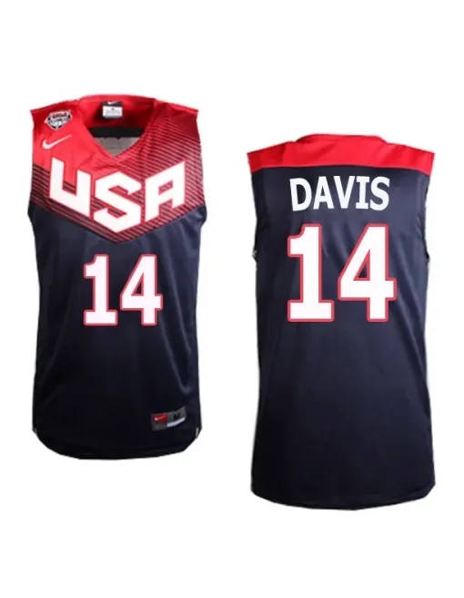 Anthony Davis Usa 2014 - Bleu