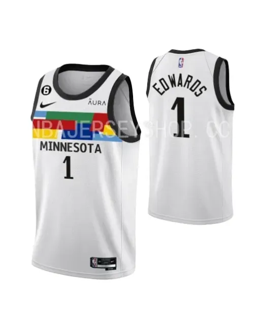 Anthony Edwards Minnesota Timberwolves 2022/23 - City