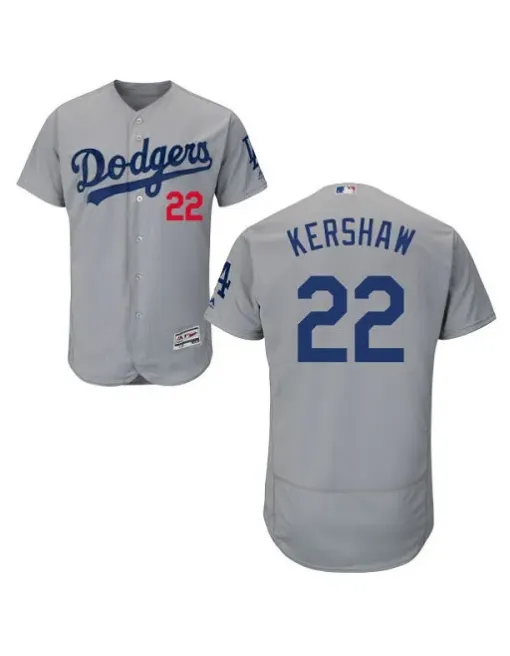 Clayton Kershaw Los Angeles Dodgers - Gray