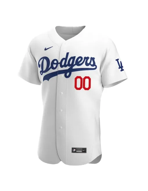 Custom Los Angeles Dodgers - White