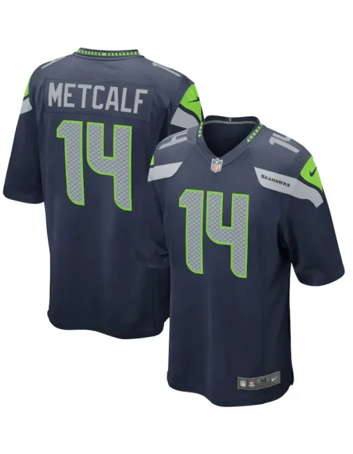 D.k. Metcalf Seattle Seahawks - Navy
