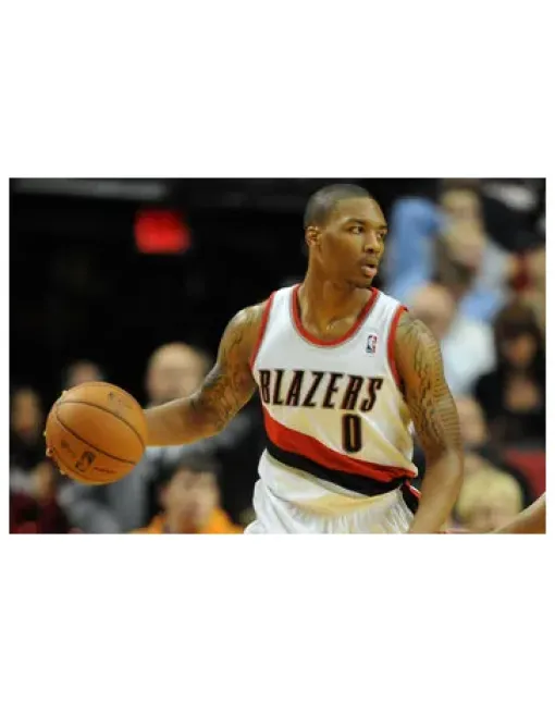 Damian Lillard Portland Trail Blazers [blanc]
