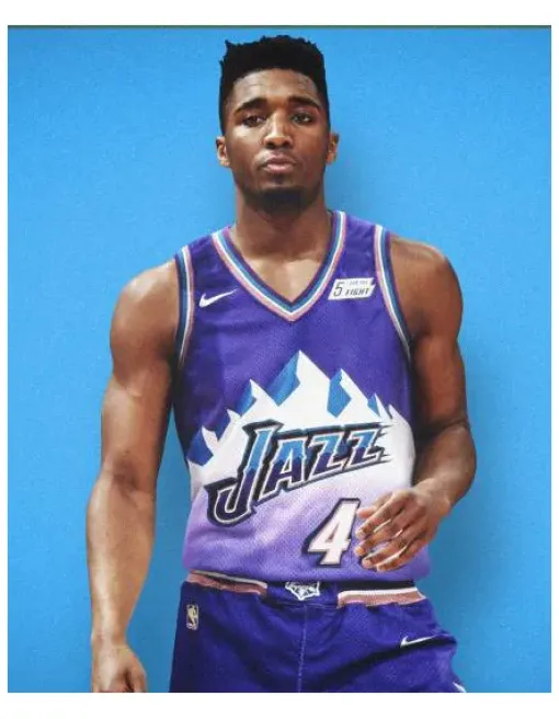 Donovan Mitchell Utah Jazz - Retro