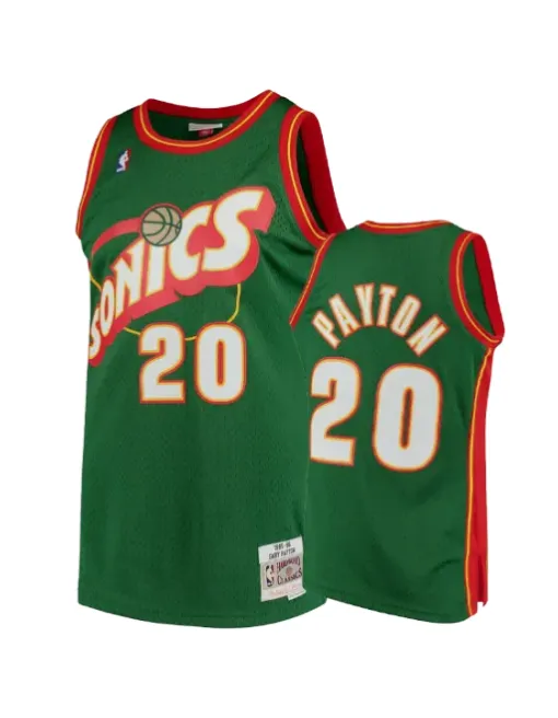 Gary Payton Seattle Supersonics 1995-96