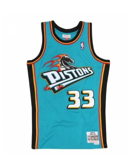 Grant Hill Detroit Pistons - Mitchell & Ness
