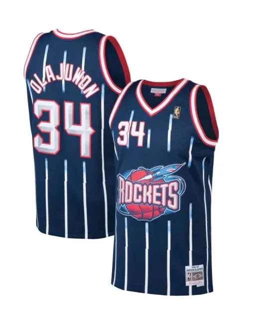 Hakeem Olajuwon Houston Rockets - Hardwood Classics