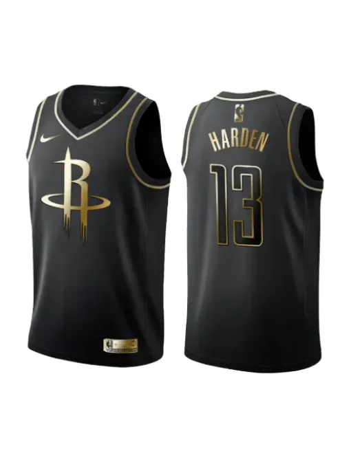 James Harden Houston Rockets - Black/gold