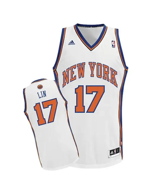 Jeremy Lin New York Knicks 2011/2012 [blanc]