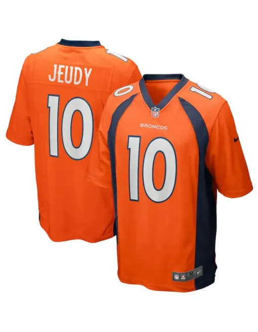 Jerry Jeudy Denver Broncos - Orange