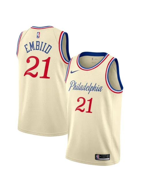 Joel Embiid Philadelphia 76ers 2019/20 - City Edition