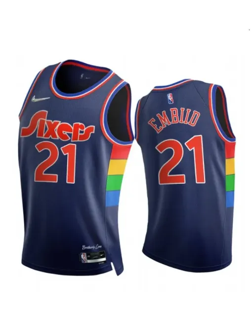 Joel Embiid Philadelphia 76ers 2021/22 - City Edition