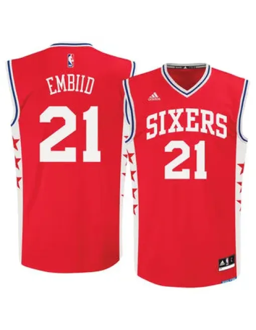 Joel Embiid Philadelphia 76ers [red]