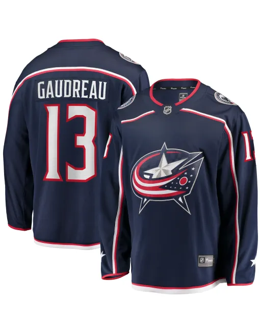 Johnny Gaudreau Columbus Blue Jackets - Navy