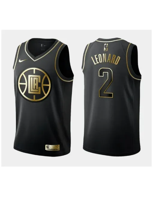 Kawhi Leonard Los Angeles Clippers - Black/gold