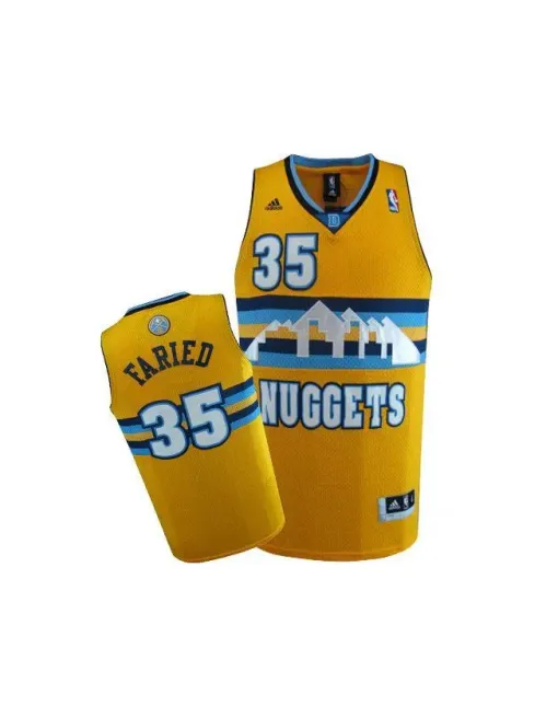 Kenneth Faried Denver Nuggets [jaune]