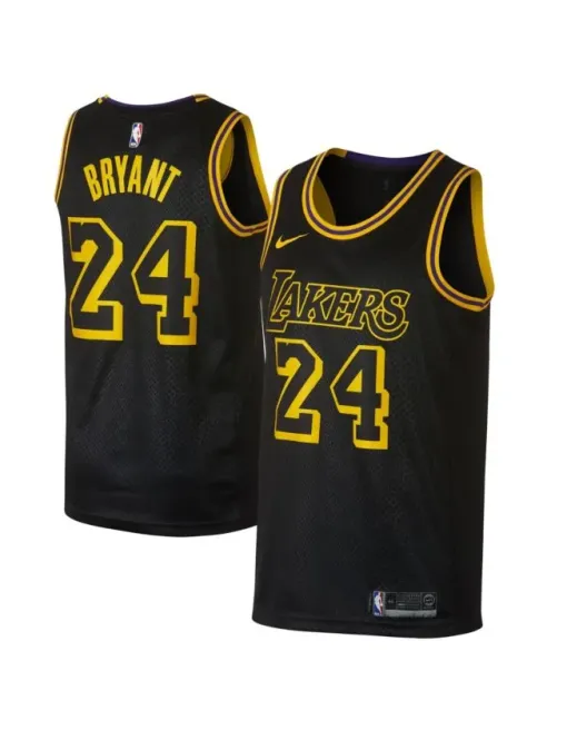 Kobe Bryant Los Angeles Lakers 24 Black
