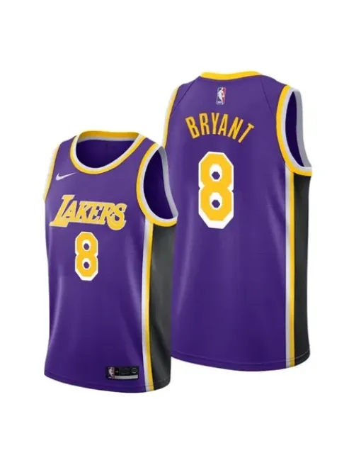 Kobe Bryant Los Angeles Lakers 8 Purple