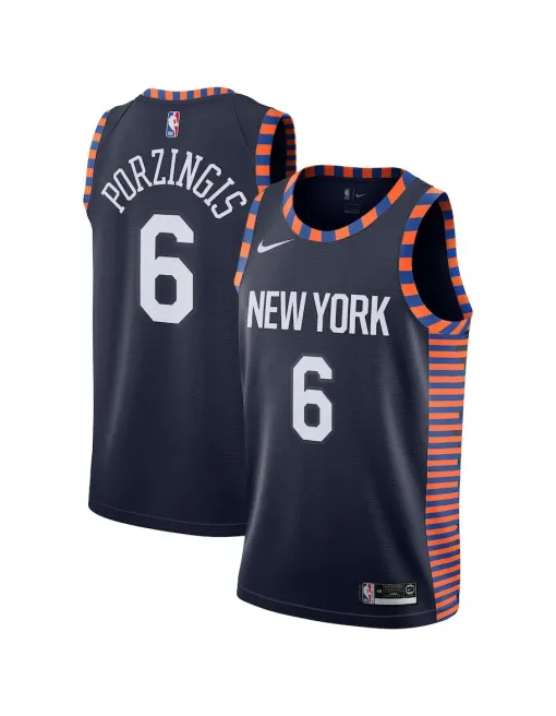 Kristaps Porzingis New York Knicks 2018/19 - City Edition