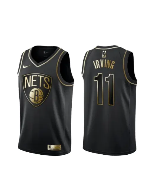 Kyrie Irving Brooklyn Nets - Black/gold