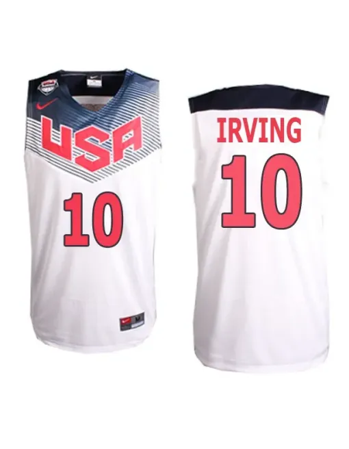 Kyrie Irving Usa 2014 - Blanc