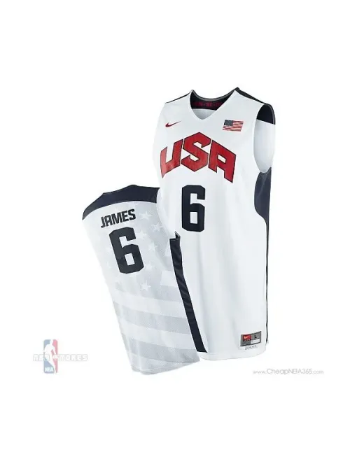 Lebron Jamessélection Usa 2012 [blanc]