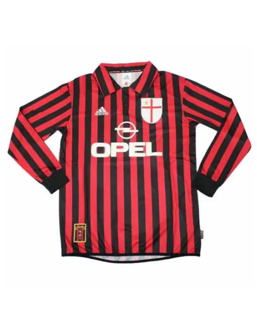 Maillot Ac Milan Domicile 1999/00 Ml