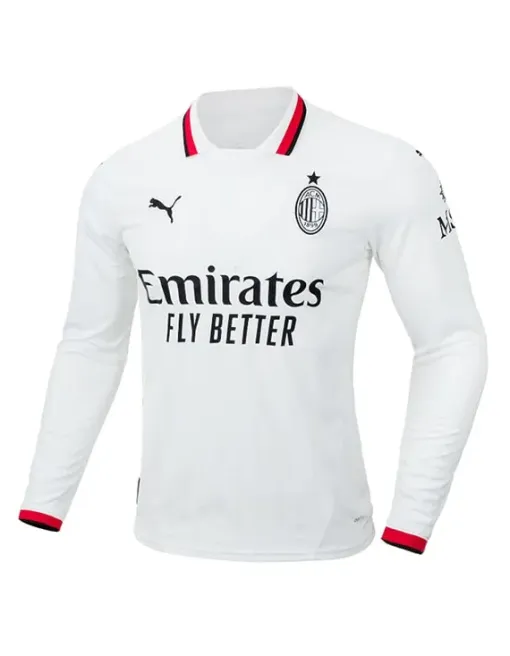 Maillot Ac Milan Extérieur 2024/25 Ml - Authentic