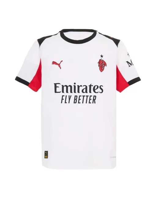 Maillot Ac Milan Extérieur 2025/26 - Authentic
