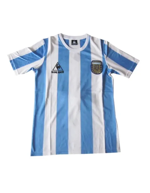 Maillot Argentine Coupe Du Monde 1986