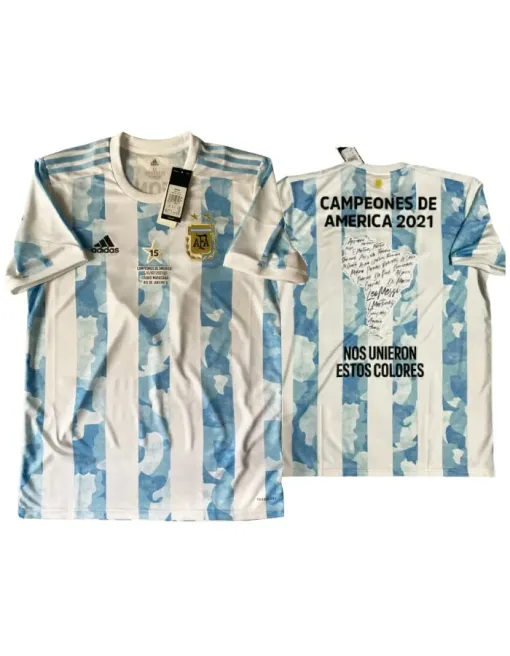 Maillot Argentine Domicile 2021 - Champions