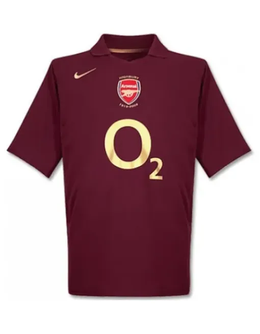 Maillot Arsenal Domicile 2005/06