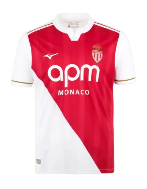 Maillot As Monaco Domicile 2025/26