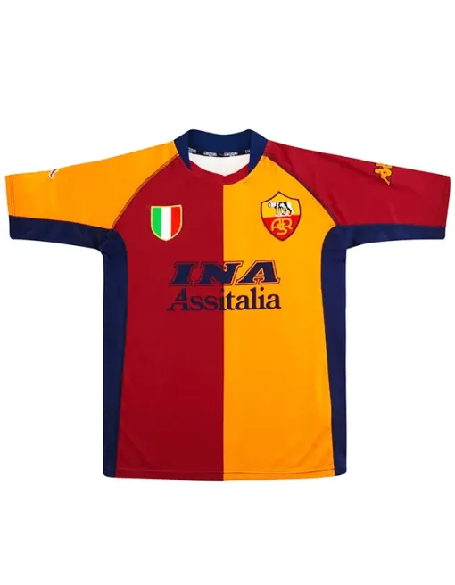 Maillot As Roma Domicile 2000-01
