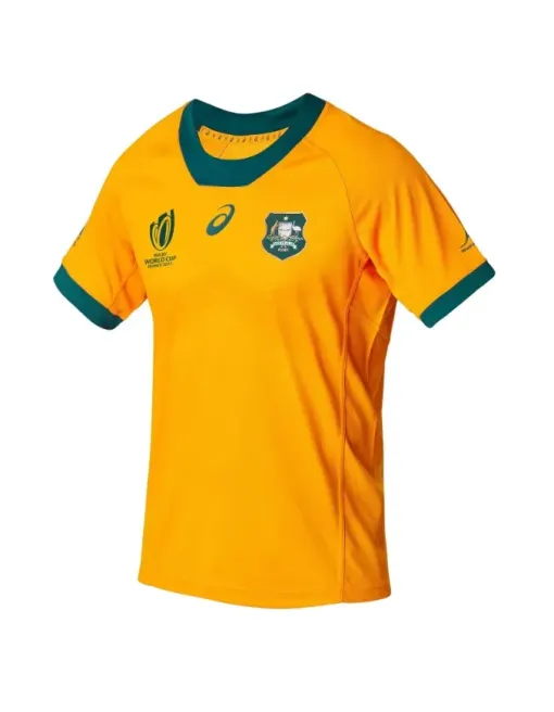 Maillot Australie Domicile Rugby Wc23