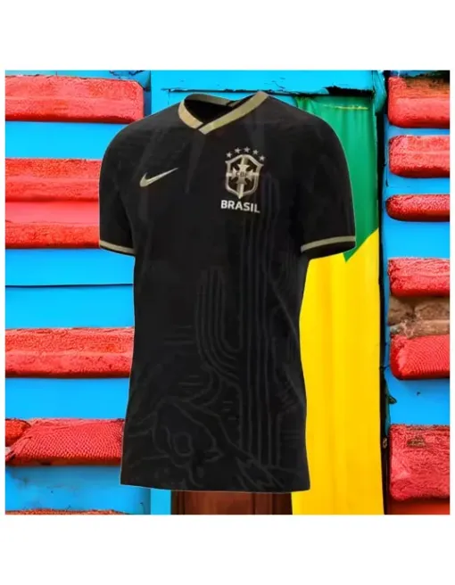 Maillot Brésil 2022 - Concept Black/gold
