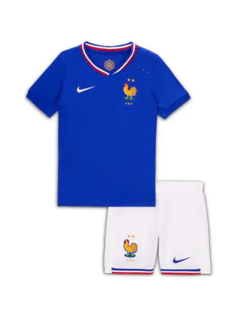 Maillot France Domicile 2024 Junior Kit