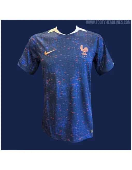 Maillot France Domicile Weuro25 - Authentic