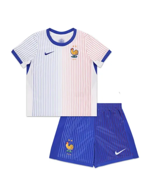 Maillot France Extérieur 2024 Junior Kit