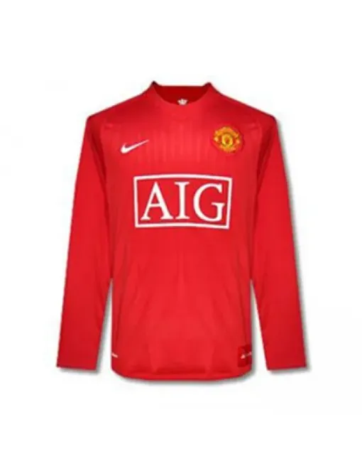 Maillot Manchester United 2007/08 Ml