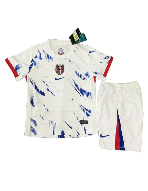 Maillot Norvège Extérieur 2024 Junior Kit